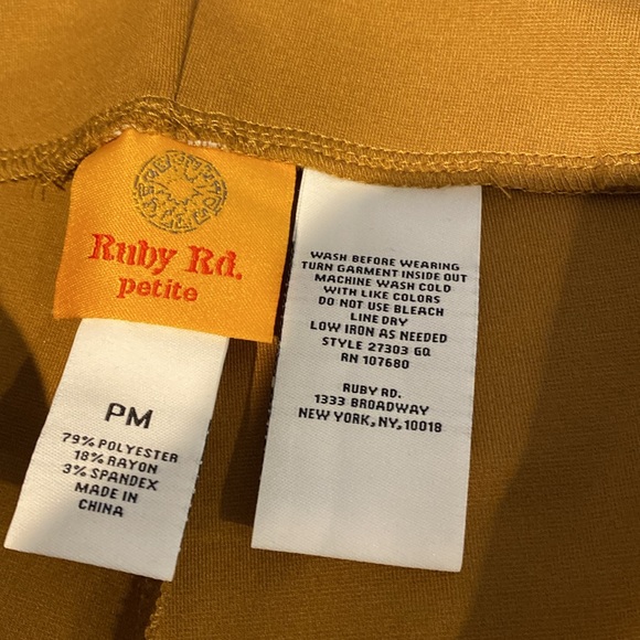 Ruby Rd knit crop pant - Picture 6 of 6